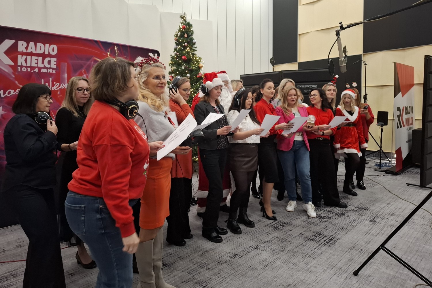 Magia świąt dotarła do Radia Kielce