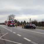 05.12.2025. Rozgół. Kolizja / źródło: PSP Końskie