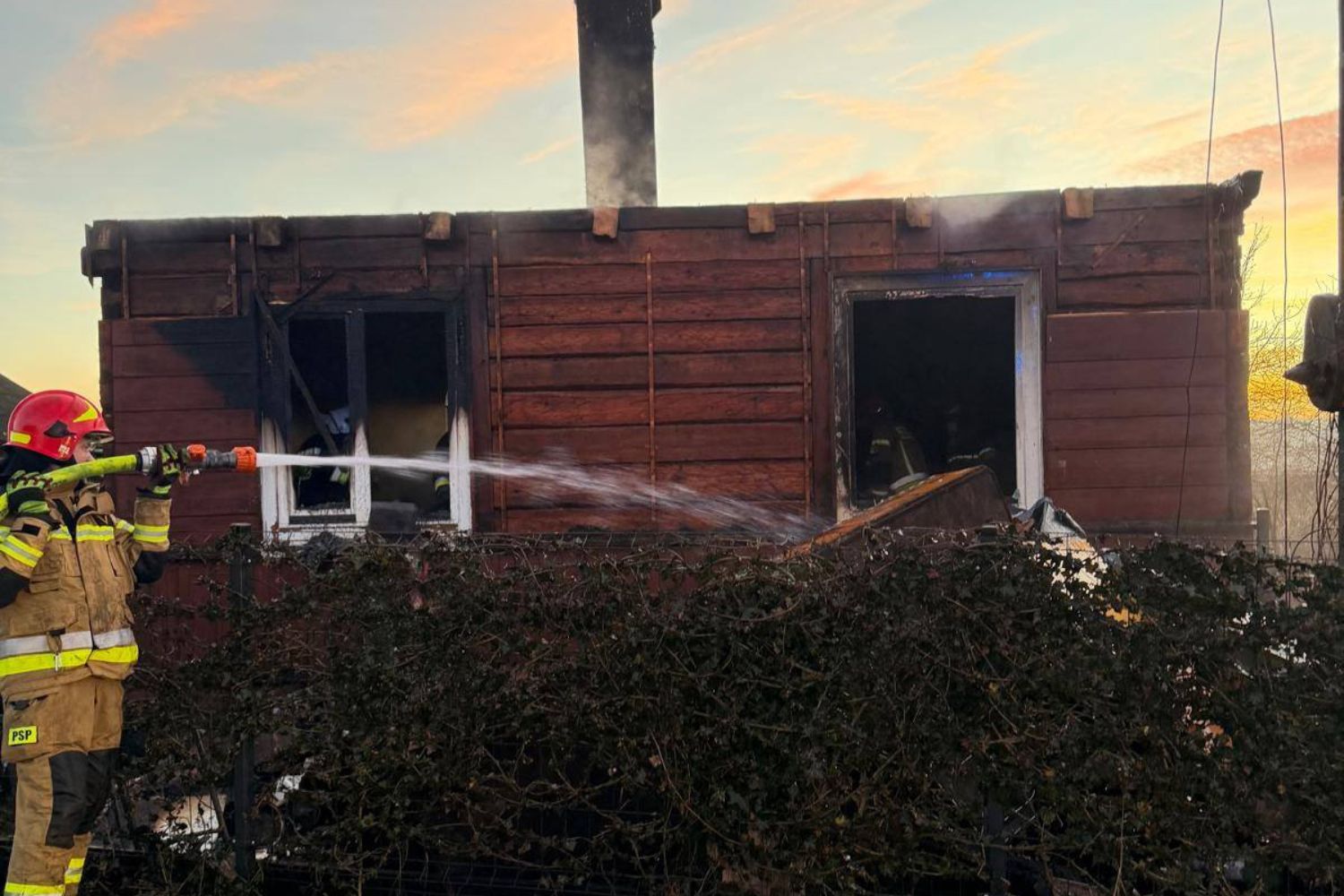 Gmina Wąchock pomaga pogorzelcom i zachęca do wsparcia