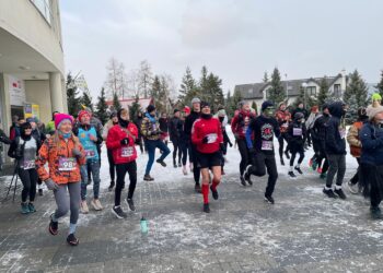 31.12.2025. Kielce. III Kielecki Bieg Sylwestrowy / Fot. Jakub Rożek - Radio Kielce