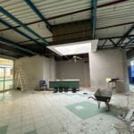 Jędrzejów. Prace przy rozbudowie Pływalni Miejskiej / Fot. Marcin Marszałek - Radio Kielce