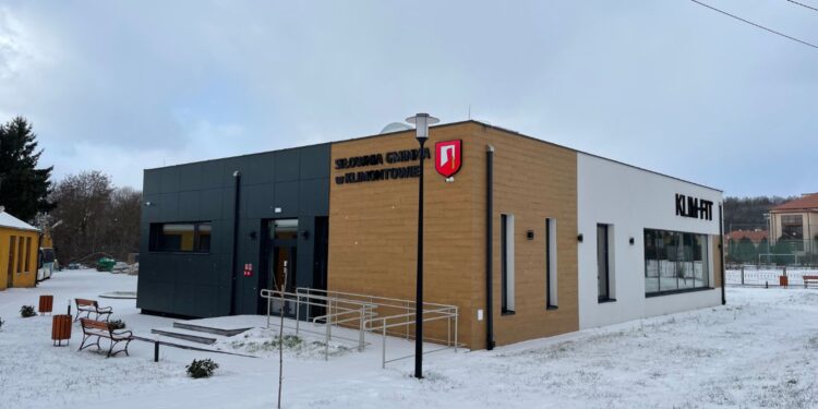 Klimontów. Siłownia gminna / Fot. Grażyna Szlęzak-Wójcik - Radio Kielce