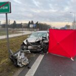 08.12.2025. Prząsław. Wypadek / Fot. Policja