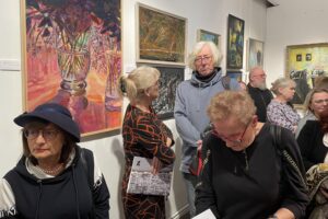 Wystawa w sandomierskim BWA - Radio Kielce Sandomierz. BWA. Wystawa / Fot. Grażyna Szlęzak-Wójcik - Radio Kielce