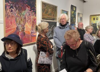 Sandomierz. BWA. Wystawa / Fot. Grażyna Szlęzak-Wójcik - Radio Kielce