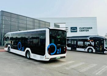 Nowe autobusy elektryczne w Starachowicach - Radio Kielce Starachowice. Nowe autobusy elektryczne / Fot. Marek Materek - Facebook