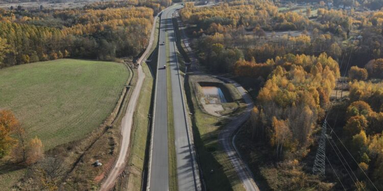 Coraz bliżej otwarcia obwodnicy Wąchocka - Radio Kielce Budowa obwodnicy Wąchocka / Fot. GDDKiA