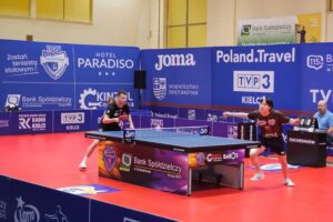 Ważne dwa punkty Orlicza - Radio Kielce Mecz 10. kolejki Lotto Superligi tenisistów stołowych: The PLUGiN ASTS Olimpia Grudziądz - Bank Spółdzielczy Orlicz 1924 Suchedniów / Fot. Maciej Makuła - Radio Kielce