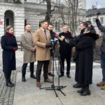 03.12.2025. Kielce. Konferencja radnych Koalicji Obywatelskiej / Fot. Konrad Chruściel - Radio Kielce