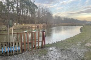 Gospodarstwo rybackie w Osieku-Zawidzy / Fot. Grażyna Szlęzak-Wójcik - Radio Kielce