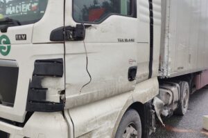 02.12.2025. Skorzów. Wypadek / Fot. policja