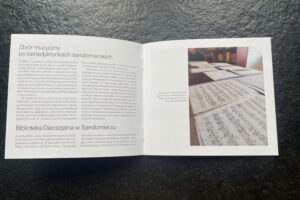 Płyta z utworami pochodzącymi ze zbiorów sandomierskich benedyktynek / Fot. Grażyna Szlęzak-Wójcik - Radio Kielce