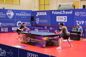 Ważne dwa punkty Orlicza - Radio Kielce Mecz 10. kolejki Lotto Superligi tenisistów stołowych: The PLUGiN ASTS Olimpia Grudziądz - Bank Spółdzielczy Orlicz 1924 Suchedniów / Fot. Maciej Makuła - Radio Kielce