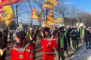 06.01.2026. Starachowice. Orszak Trzech Króli / Fot. Anna Głąb - Radio Kielce