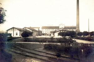 Kielce. Ulica Romualda Mielczarskiego. 1935 rok. Zakłady Wytwórcze Związku Spółdzielni Spożywców „Społem” w Kielcach / źródło: fotopolska.eu