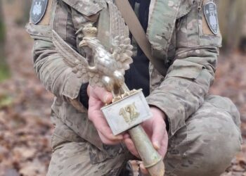 To wyjątkowe znalezisko - mówią eksploratorzy ze Starachowic - Radio Kielce Orzeł - znalezisko Grupy Ochrony Zabytków Fort ze Starachowic / Fot. Grupa Ochrony Zabytków Fort ze Starachowic - Facebook