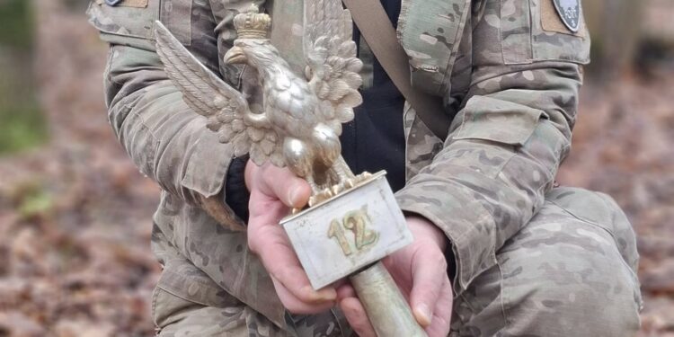 To wyjątkowe znalezisko - mówią eksploratorzy ze Starachowic - Radio Kielce Orzeł - znalezisko Grupy Ochrony Zabytków Fort ze Starachowic / Fot. Grupa Ochrony Zabytków Fort ze Starachowic - Facebook