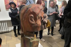 Wystawa w sandomierskim BWA - Radio Kielce Sandomierz. BWA. Wystawa / Fot. Grażyna Szlęzak-Wójcik - Radio Kielce