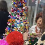 Warsztaty tworzenia pająków ludowych / źródło: Biblioteka Centrum Kultury w Nowym Korczynie