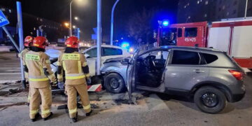 Ranne dwie osoby. Nie działała sygnalizacja świetlna