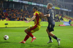 Korona walczyła do końca. Opłaciło się - Radio Kielce 08.12.2025. Kielce. Mecz 18. kolejki PKO BP Ekstraklasy: Korona Kielce - Wisła Płock / Fot. Wiktor Taszłow - Radio Kielce