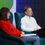 Audycja „Dzień dobry, to Ja! Rozmowy inne niż wszystkie w Radiu Kielce”. Ksiądz Mariusz Zakrzewski / Fot. Wiktor Taszłow – Radio Kielce