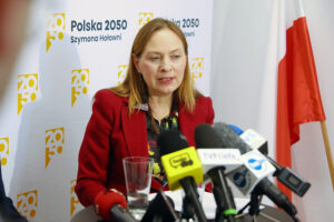 Będą ogromne pieniądze na obronność - zapowiedziała w Kielcach minister Pełczyńska-Nałęcz - Radio Kielce 10.12.2025. Kielce. Spotkanie z minister Katarzyną Pełczyńską-Nałęcz / Fot. Wiktor Taszłow - Radio Kielce