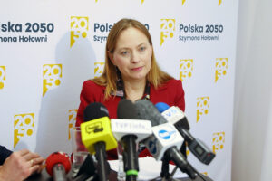 Będą ogromne pieniądze na obronność - zapowiedziała w Kielcach minister Pełczyńska-Nałęcz - Radio Kielce 10.12.2025. Kielce. Spotkanie z minister Katarzyną Pełczyńską-Nałęcz / Fot. Wiktor Taszłow - Radio Kielce