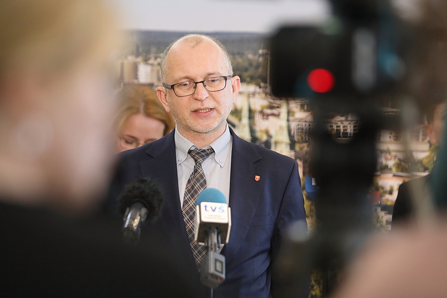 Na zdjęciu: Bartłomiej Zapała / Fot. Wiktor Taszłow - Radio Kielce