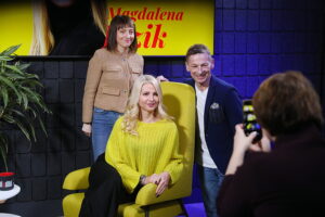 Audycja „Dzień dobry, to Ja! Rozmowy inne niż wszystkie w Radiu Kielce”. Magdalena Idzik / Fot. Wiktor Taszłow – Radio Kielce