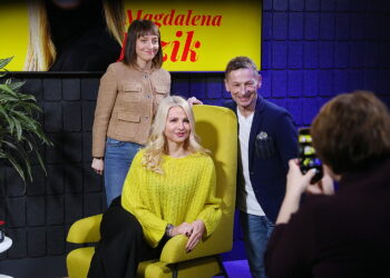 Audycja „Dzień dobry, to Ja! Rozmowy inne niż wszystkie w Radiu Kielce”. Magdalena Idzik / Fot. Wiktor Taszłow – Radio Kielce