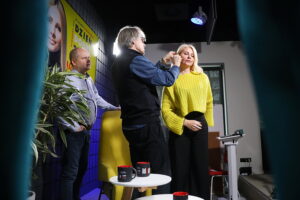 Audycja „Dzień dobry, to Ja! Rozmowy inne niż wszystkie w Radiu Kielce”. Magdalena Idzik / Fot. Wiktor Taszłow – Radio Kielce