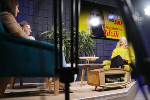Audycja „Dzień dobry, to Ja! Rozmowy inne niż wszystkie w Radiu Kielce”. Magdalena Idzik / Fot. Wiktor Taszłow – Radio Kielce