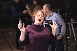 Audycja „Dzień dobry, to Ja! Rozmowy inne niż wszystkie w Radiu Kielce”. Magdalena Idzik / Fot. Wiktor Taszłow – Radio Kielce