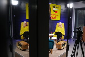 Audycja „Dzień dobry, to Ja! Rozmowy inne niż wszystkie w Radiu Kielce”. Magdalena Idzik / Fot. Wiktor Taszłow – Radio Kielce
