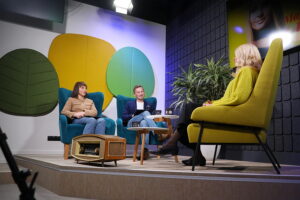 Audycja „Dzień dobry, to Ja! Rozmowy inne niż wszystkie w Radiu Kielce”. Magdalena Idzik / Fot. Wiktor Taszłow – Radio Kielce