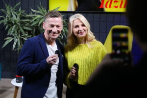 Audycja „Dzień dobry, to Ja! Rozmowy inne niż wszystkie w Radiu Kielce”. Magdalena Idzik / Fot. Wiktor Taszłow – Radio Kielce