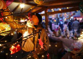 Kielce. Kielecki Jarmark Świąteczny - Radio Kielce 14.12.2025. Kielce. Kielecki Jarmark Świąteczny / Fot. Wiktor Taszłow - Radio Kielce