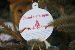 17.12.2025. Kielce. Akcja „Choinka dla życia” / Fot. Wiktor Taszłow - Radio Kielce