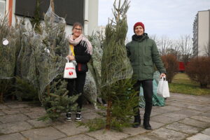 17.12.2025. Kielce. Akcja „Choinka dla życia” / Fot. Wiktor Taszłow - Radio Kielce