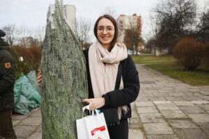 17.12.2025. Kielce. Akcja „Choinka dla życia” / Fot. Wiktor Taszłow - Radio Kielce