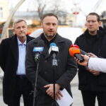 17.12.2025. Kielce. Konferencja radnych Koalicji Obywatelskiej / Fot. Wiktor Taszłow - Radio Kielce