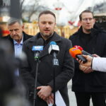 17.12.2025. Kielce. Konferencja radnych Koalicji Obywatelskiej / Fot. Wiktor Taszłow - Radio Kielce