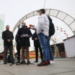 17.12.2025. Kielce. Konferencja radnych Koalicji Obywatelskiej / Fot. Wiktor Taszłow - Radio Kielce