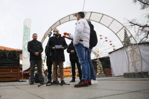 17.12.2025. Kielce. Konferencja radnych Koalicji Obywatelskiej / Fot. Wiktor Taszłow - Radio Kielce