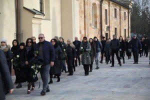 17.12.2025. Kielce. Ostatnie pożegnanie profesora Jacka Semaniaka / Fot. Wiktor Taszłow - Radio Kielce