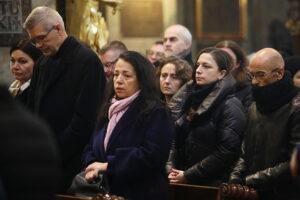 17.12.2025. Kielce. Ostatnie pożegnanie profesora Jacka Semaniaka / Fot. Wiktor Taszłow - Radio Kielce