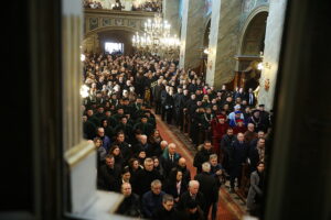 17.12.2025. Kielce. Ostatnie pożegnanie profesora Jacka Semaniaka / Fot. Wiktor Taszłow - Radio Kielce