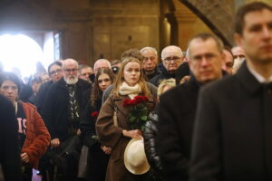 17.12.2025. Kielce. Ostatnie pożegnanie profesora Jacka Semaniaka / Fot. Wiktor Taszłow - Radio Kielce