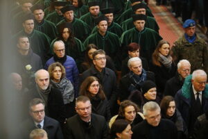 17.12.2025. Kielce. Ostatnie pożegnanie profesora Jacka Semaniaka / Fot. Wiktor Taszłow - Radio Kielce